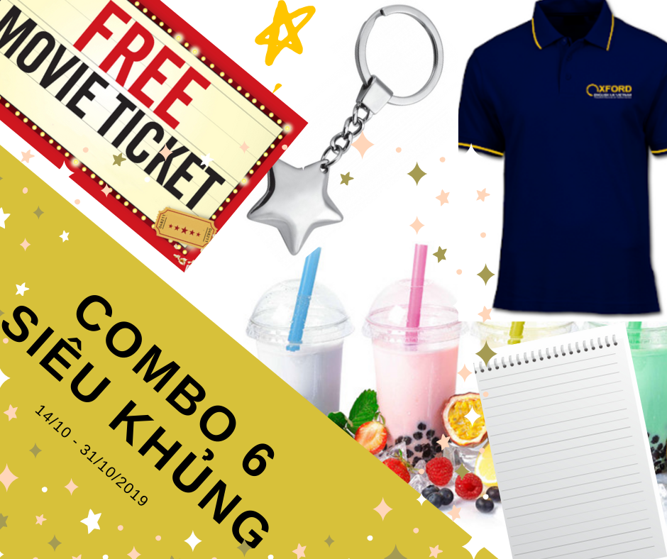 Tặng combo 6 đặc biệt nhân ngày Phụ nữ Việt Nam 20/10